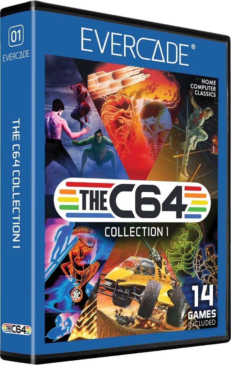 Cartucho Blaze Evercade C64 1 (Retro) - Nuevo Cartucho Blaze Evercade C64 1 (Retro) - Nuevo